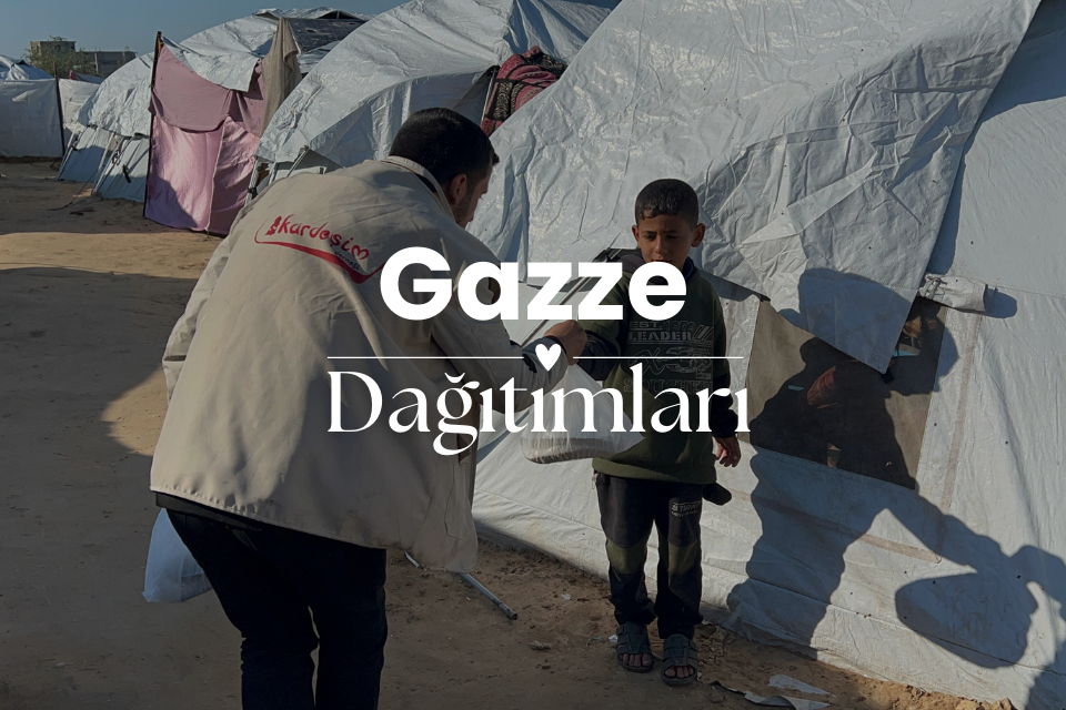 Gazze'de Dağıtımlarımız
